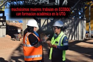 muchisimas mujeres trabajan en ecebol