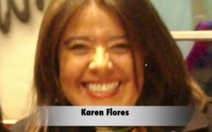 karen flores sonriendo